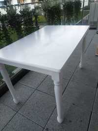 Stół biały drewno