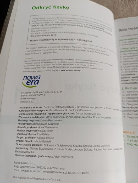 Odkryć fizykę 1 zakres podstawowy