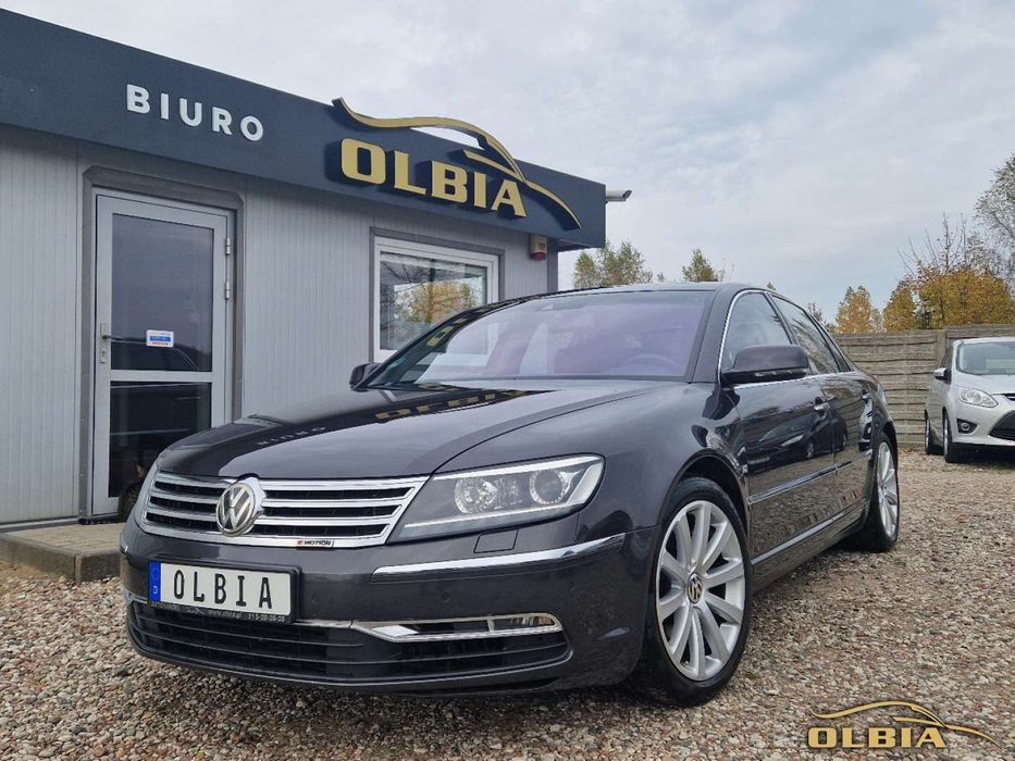 Volkswagen Phaeton Exclusive Skóry 4x4 Automat Pneumatyczne zawieszenie V8 !