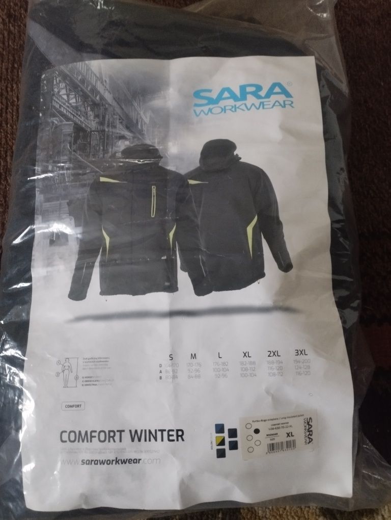 Kurtka zimowa męska Sara Workwear