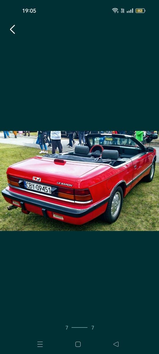 Chrysler le baron 2.5 kabrio