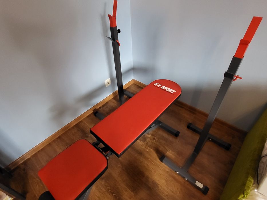 Stojaki treningowe pod sztangę