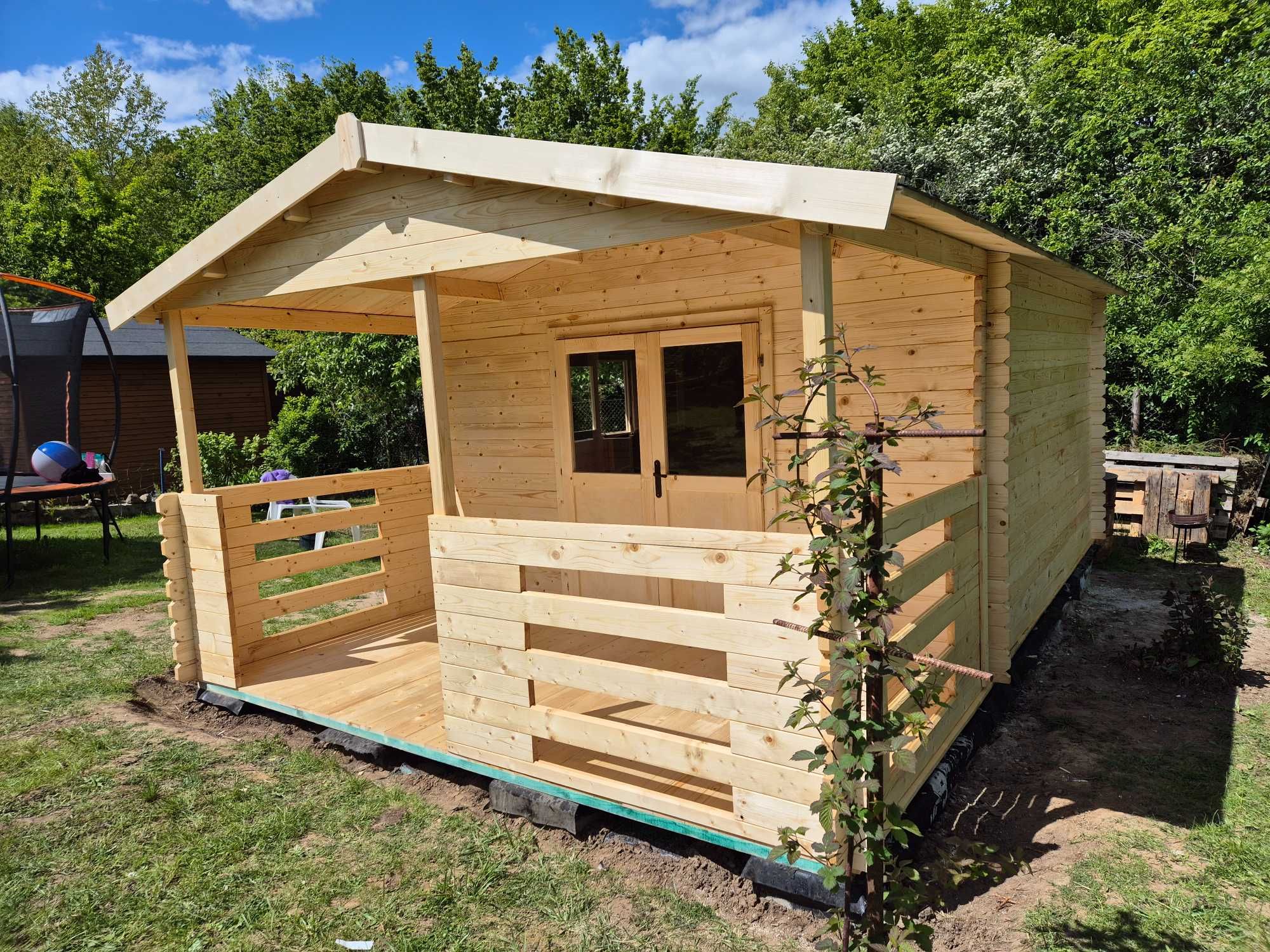 od ZARAZ dostępny PIĘKNY domek letniskowy*6x4*24m2*działkaROD*balik 34