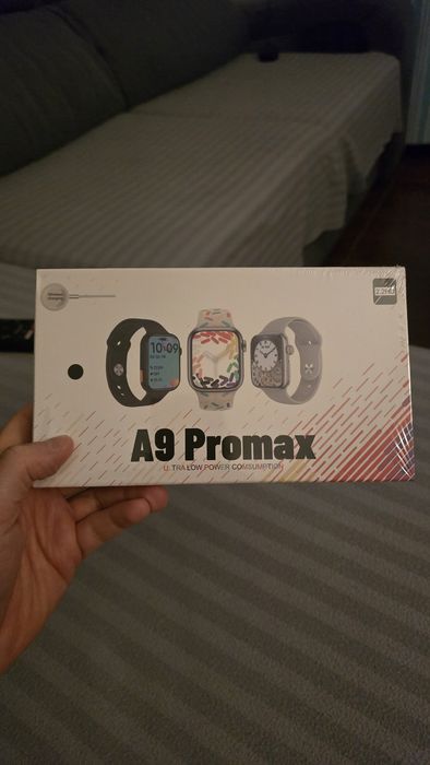 Smartwatch A9 Promax Novo e Selado - Preto