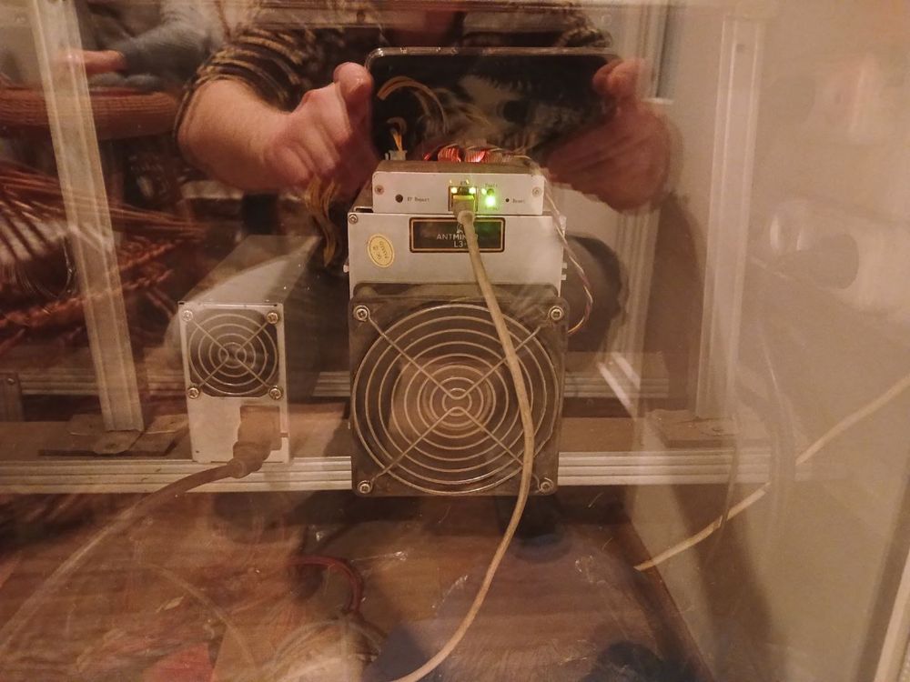 Antminer L3+ 610mh/s б/у + БП asic scrypt miner LTC & DOGE