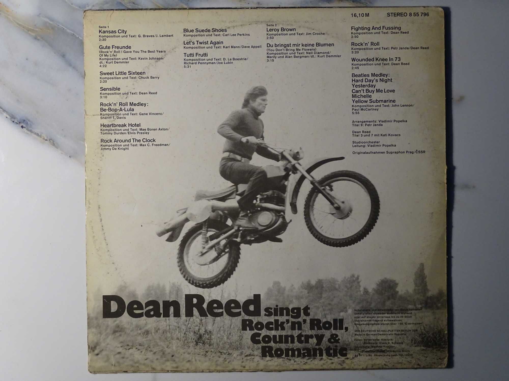 Winyl LP Dean Reed, singt Rock ´n´ Roll, Country a Romantic