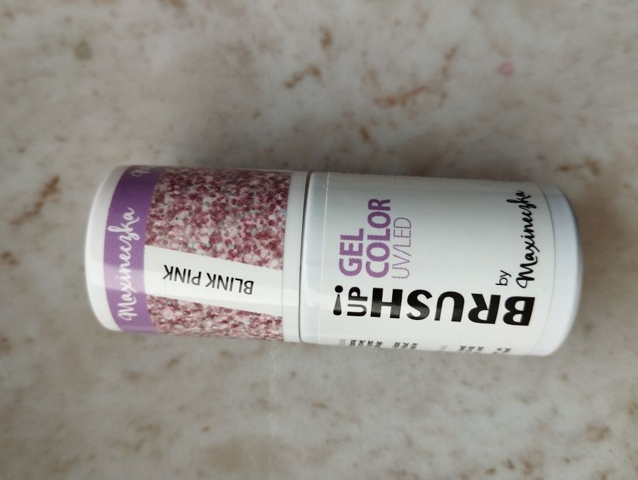 Lakier do paznokci hybrydowy brush up by maxineczka blink pink