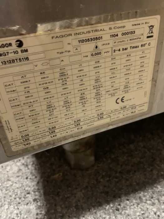 Kocioł warzelny Fagor MG7-10 • 100 L • Profesjonalny • 400V