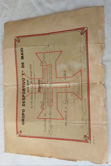 Grupo Desportivo 1º de Maio Alto Mahé Lourenço Marques