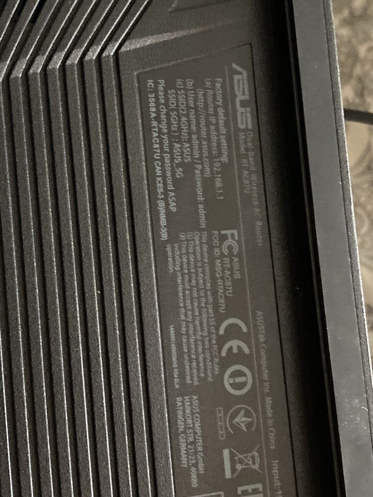 Router Asus RT-AC87U