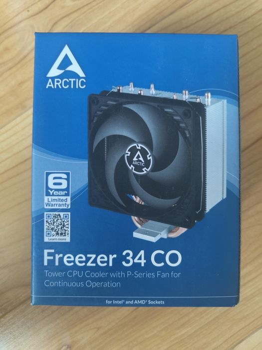 Cooler de processador CPU (novo selado)64170317791490122