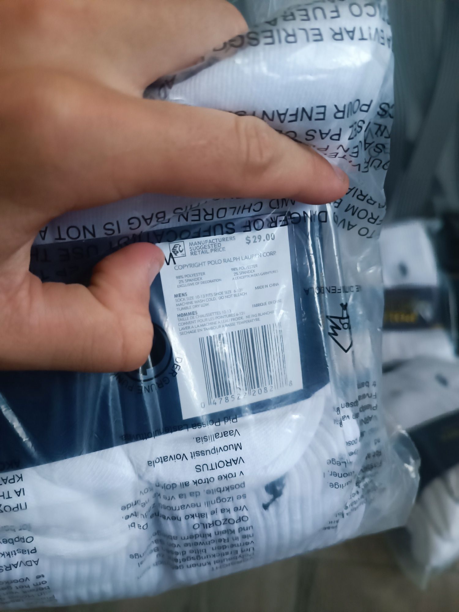 Носки Polo Ralph Lauren