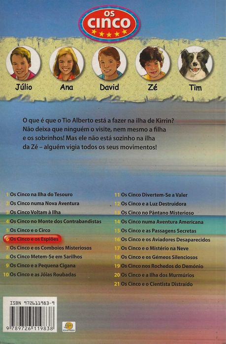 Os Cinco e os Espiões - Nº 6