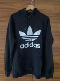 Adidas bluza dresowa z kapturem męska L