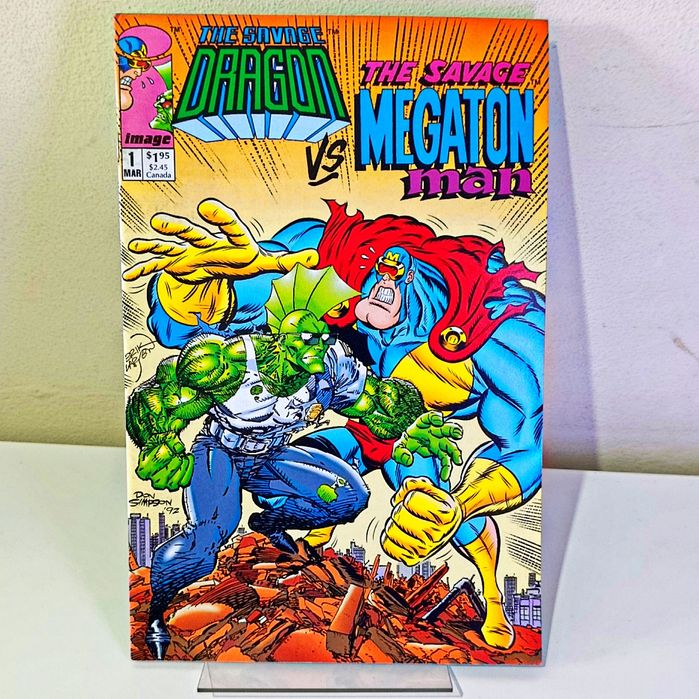 The Savage DRAGON VS The Savage MEGATON Man #1
