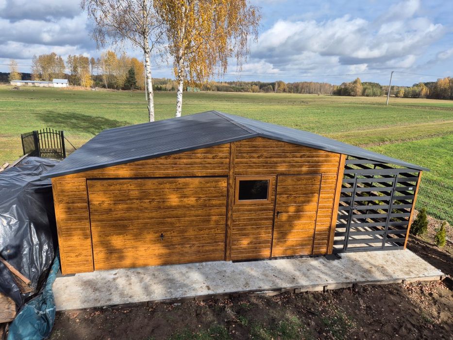 Garaze Wiaty Hale Drewutnie