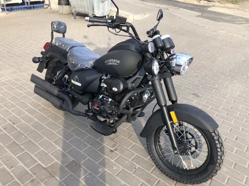 Мотоцикл KV Loncin 250 Renegade Black Matt Новий Гарантія Сервіс