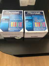 Універсальні різнокольорові ланцети Microlet 200 шт