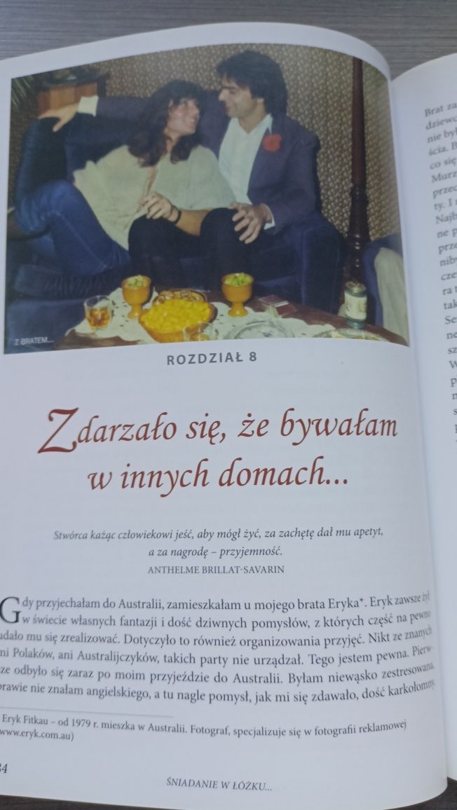 Śniadanie w łóżku i inne rozkosze... kulinarne z autografem Agnieszka