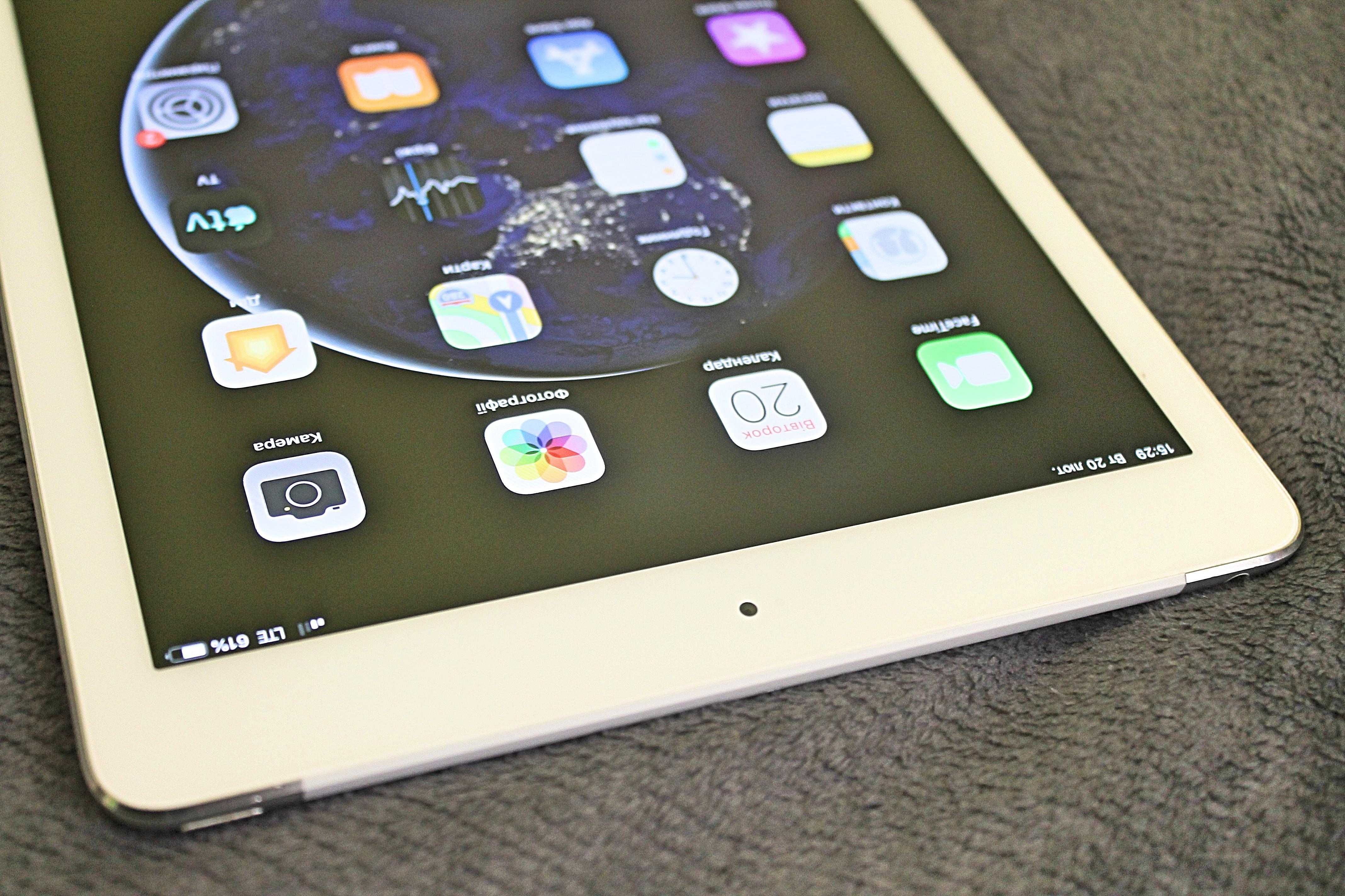 Планшет Apple iPad Air Wi-Fi + 4G sim / 16GB / Silver!