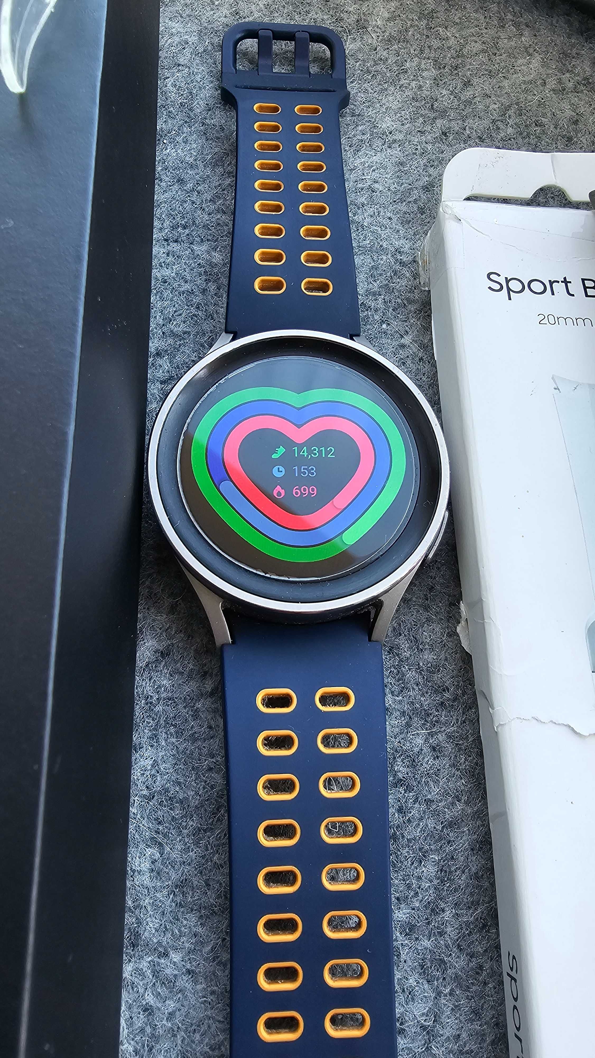 Samsung Galaxy Watch5 Pro Bt, braceletes + Carregador Wireless Duo