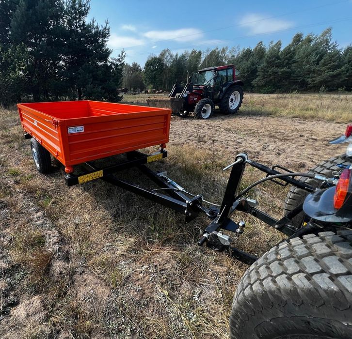 HIT Przyczepka wywrotka 1.5t ! Kiper 3-strony !