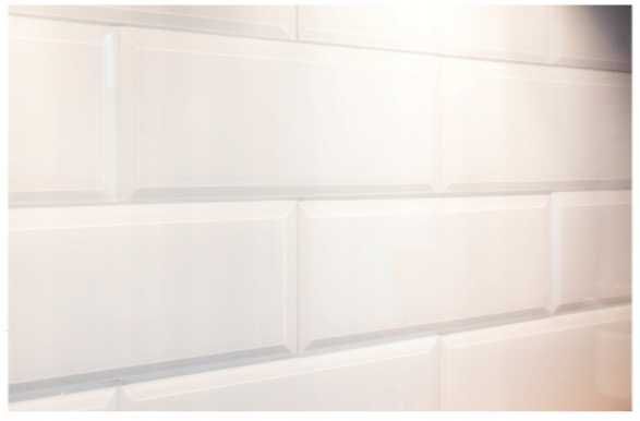 Płytki szklane CEGŁA Lacobel cegiełka 10x20 cm mur mozaika do kuchni