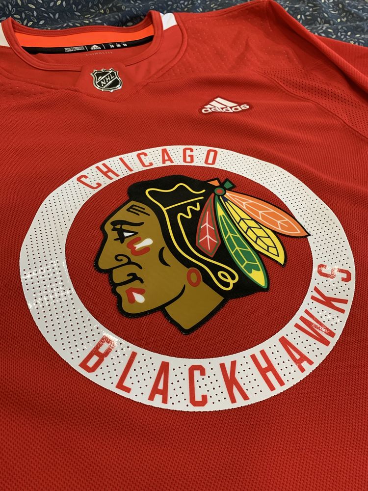 Хоккейная джерси Chicago Blackhawks NHL practice jersey