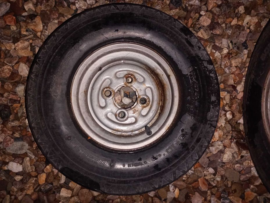 Koła do przyczepki 10.