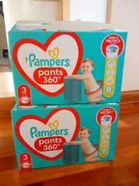 Pampers pants 3 2 x pudełka po 128 sztuk