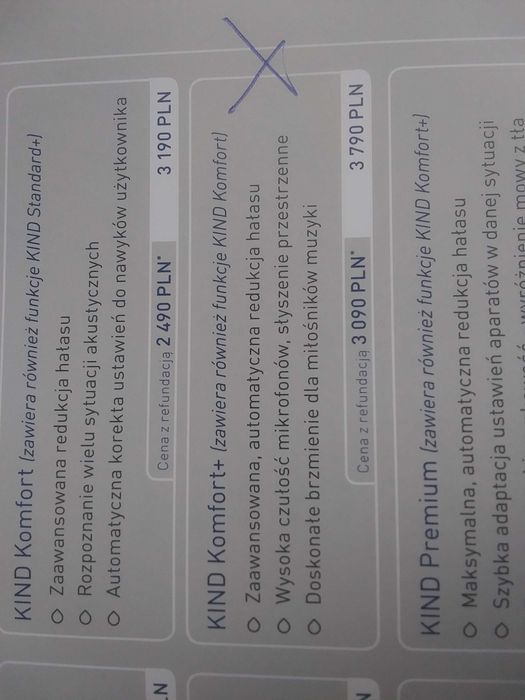 Aparat słuchowy KIND - tanio