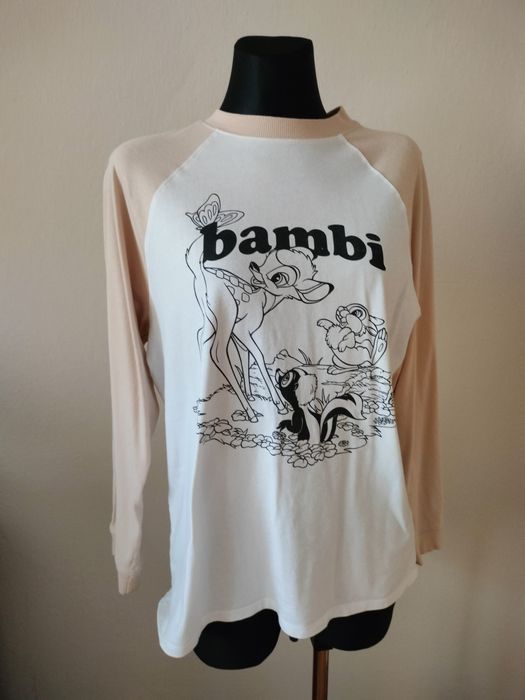 Jasna bluzka bluza bez kaptura Bambi M