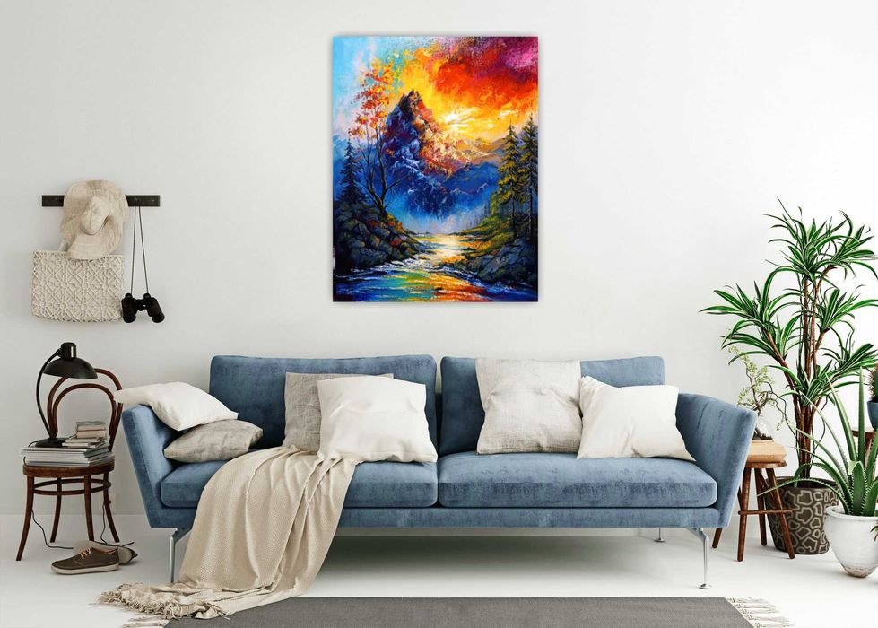 Картина олією  на полотні.