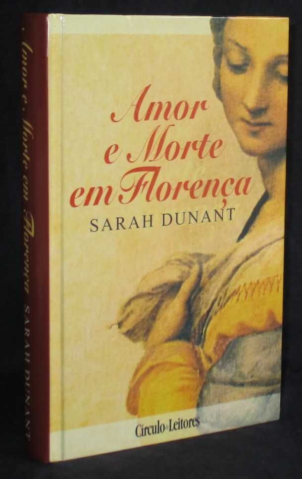 Livro Amor e Morte em Florença Sarah Dunant