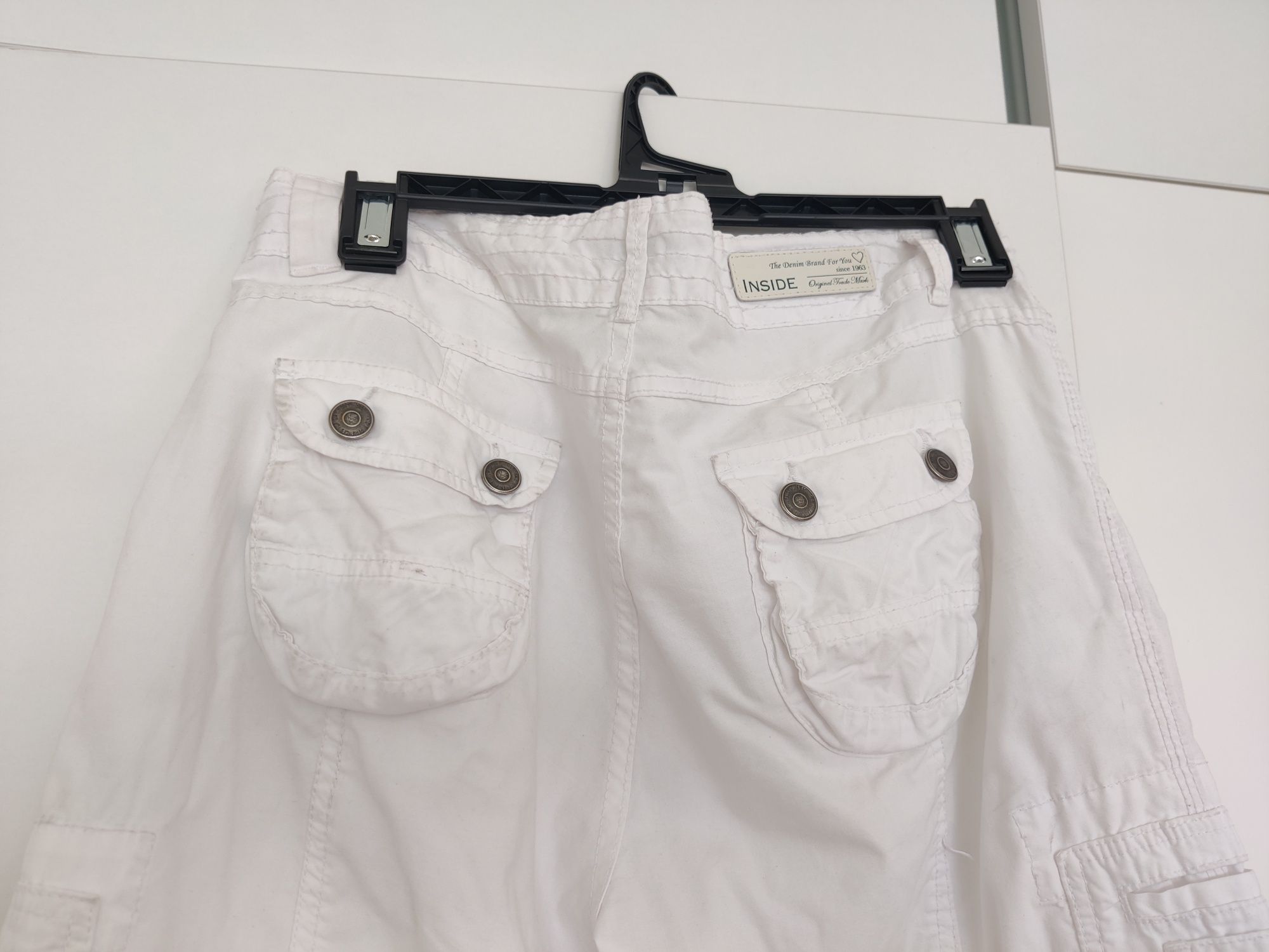 Calções / bermudas, branco, Inside, 40