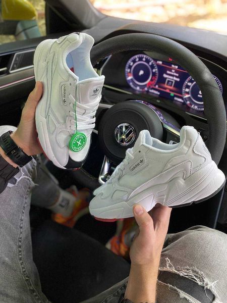 Кроссовки Adidas Falcon White/Black/White |  x1