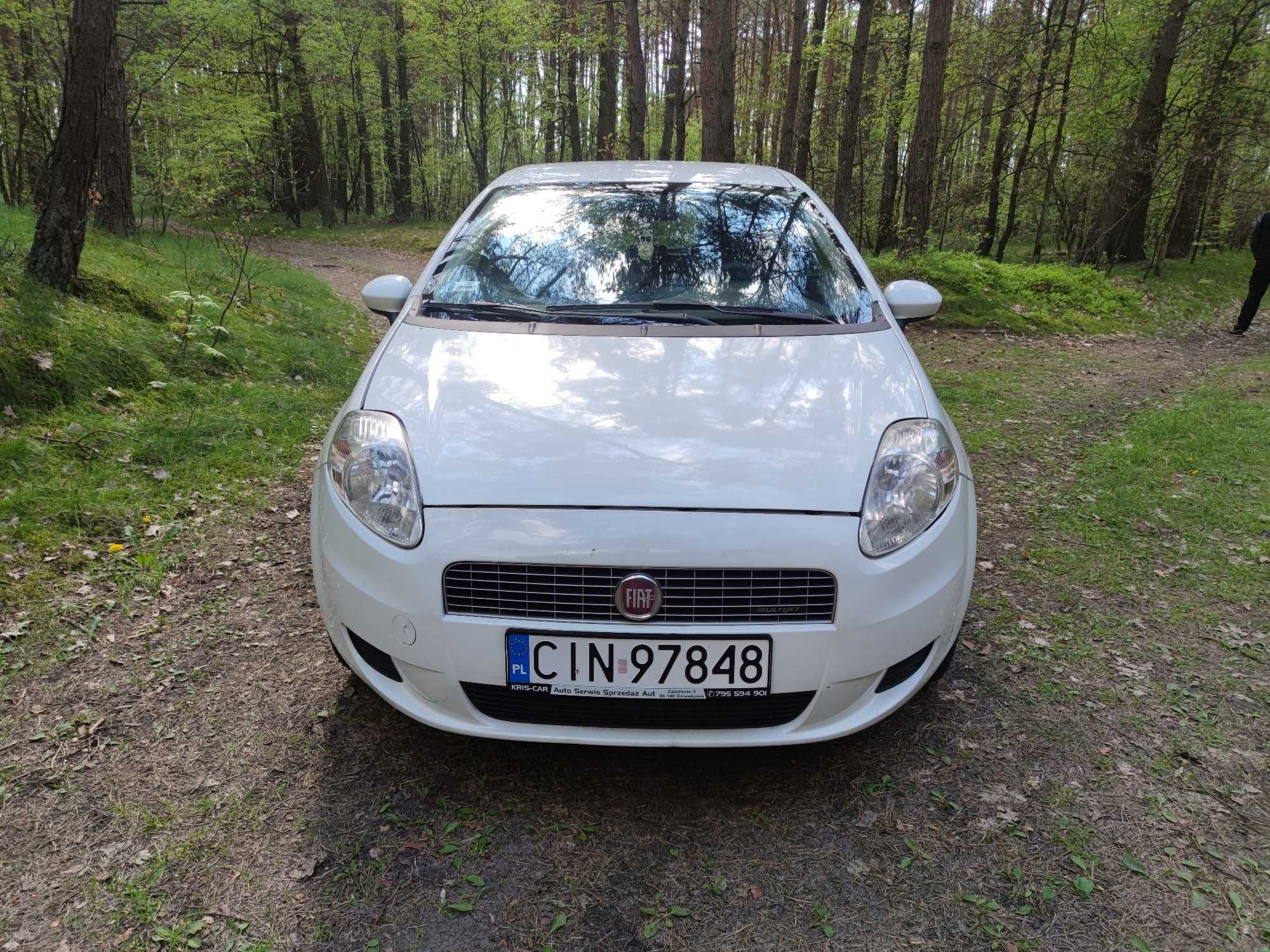 Fiat Grande Punto 1,3 cm3, diesel, ekonomiczny, klimatyzacja