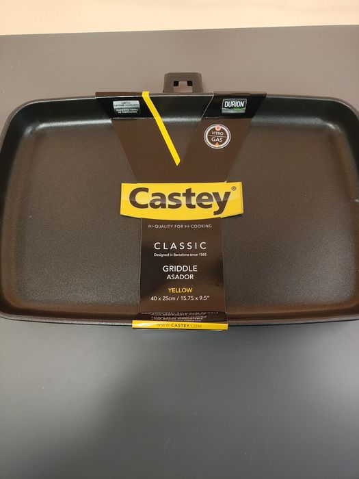 Patelnia duża grilowa Castey