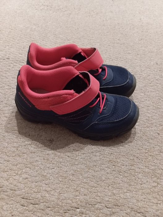 Buty trekkingowe, dziewczęce, Decathlon, Quechua, 32