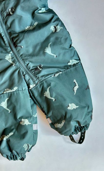 Зимовий термо комбінезон діно від h&m ріст від 80 до 104 см