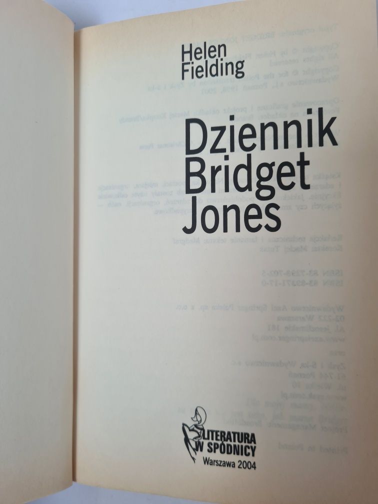 Dziennik Bridget Jones - Helen Fielding