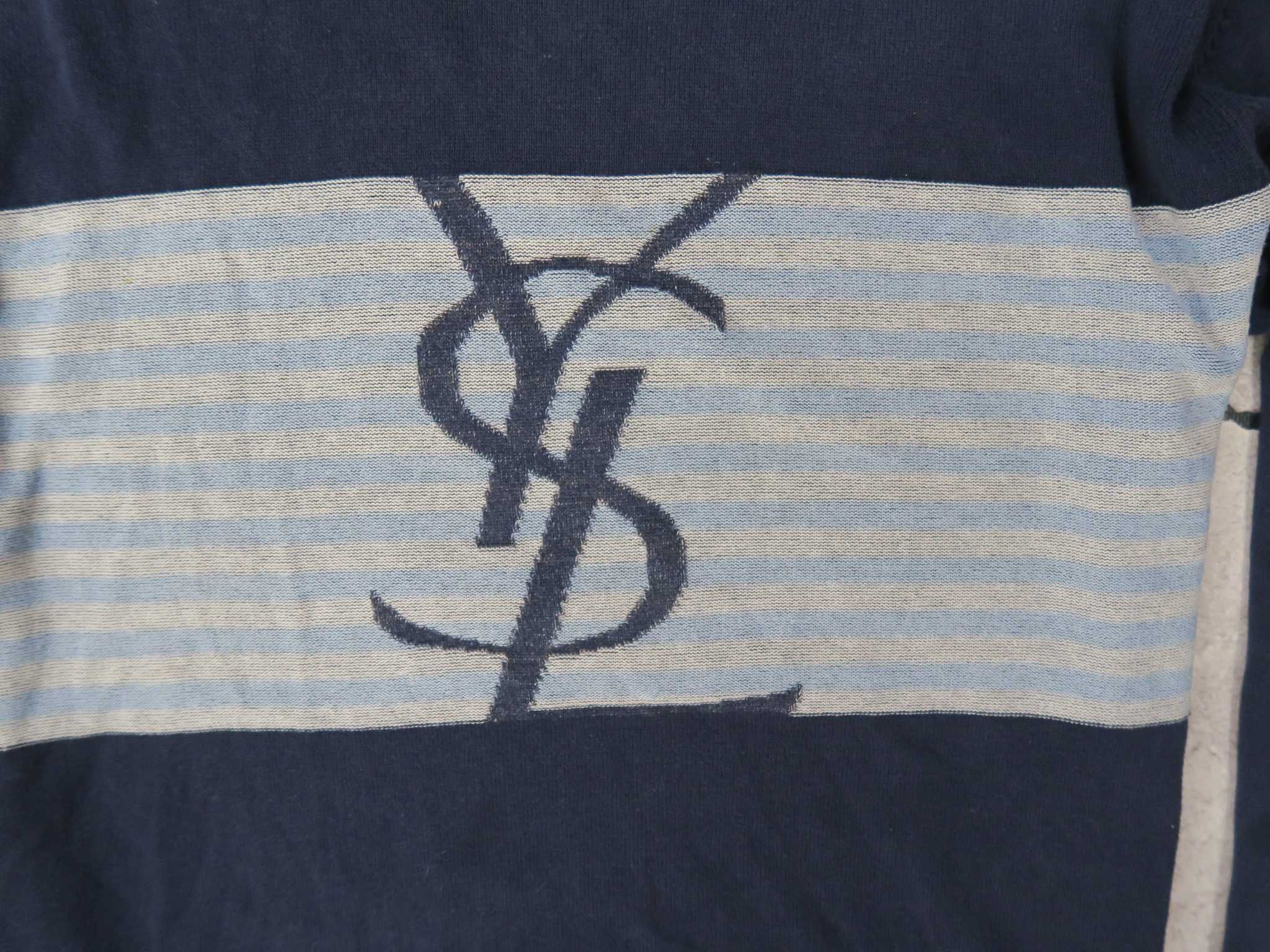 Yves Saint Lauren cienki sweter vintage XL