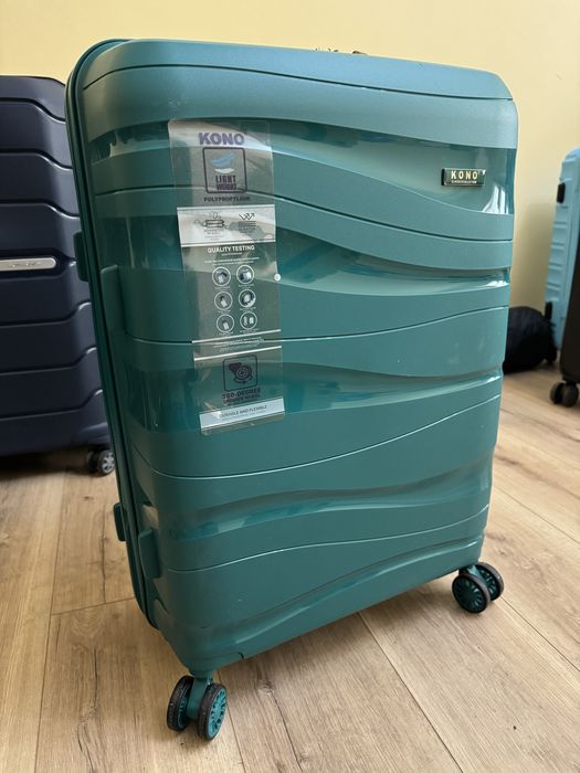 K2094L - KONO 24 cale polipropylen walizka z twarda skorupą