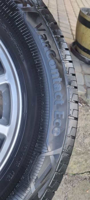 Kompletne kola alu ford transit opony continental 235/65 16c