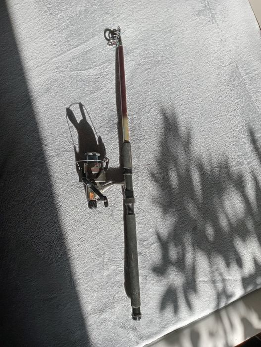 Wędka teleskopowa z kołowrotkiem całość nowiutkie