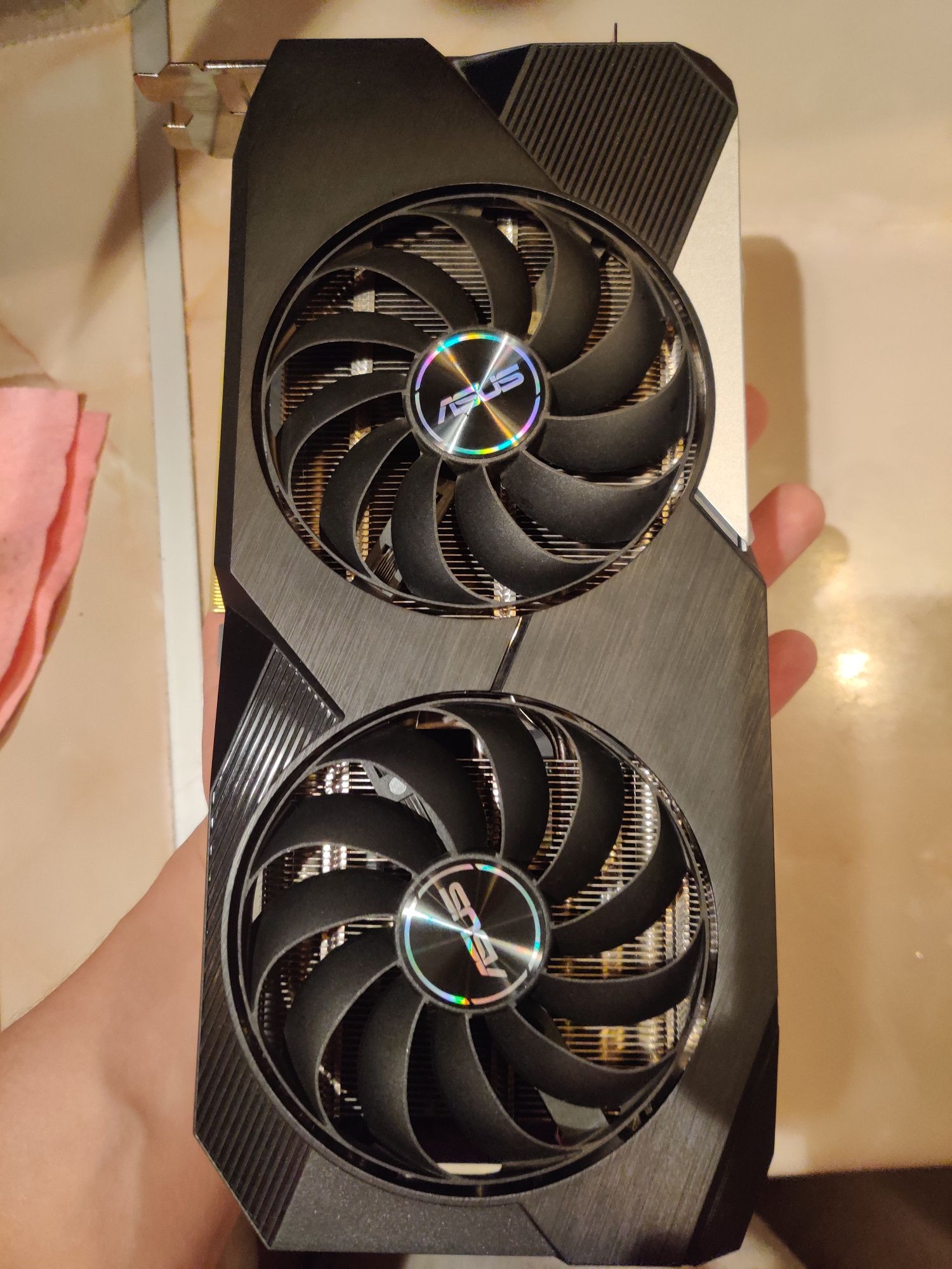 Asus RTX 3060ti dual LHR (не mini!) На укр гаранти