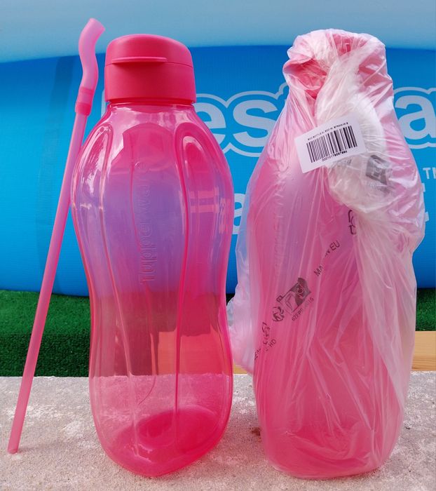 Garrafas de água tupperware