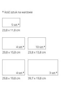 Kostka brukowa Forbet Zeno Parhenon 6 cm muszla od ręki, transport hds