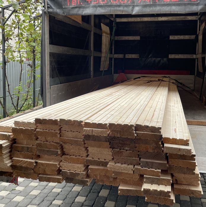 ДОШКА ТЕРАСНА підлогова   ІМІТАЦІЯ бруса/фальшбрус ПЛАНКЕН