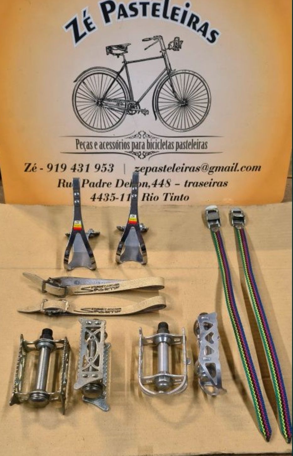 Seletor sachs Huret/capas/pedais/luzes/guiador estrada/Soubitez